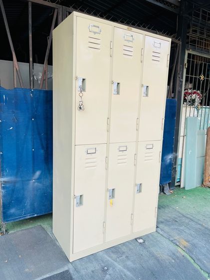 ตู้ล๊อคเกอร์ Locker ยี่ห้อ Lucky แบบ 6 ช่อง รูปที่ 3