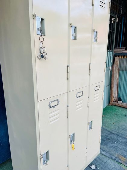 ตู้ล๊อคเกอร์ Locker ยี่ห้อ Lucky แบบ 6 ช่อง รูปที่ 4