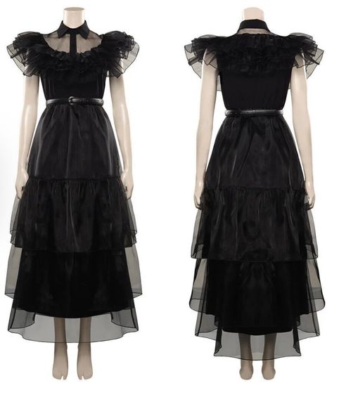 เดรสดำ คอสเพลย์ฮาโลวีน รูปที่ 6