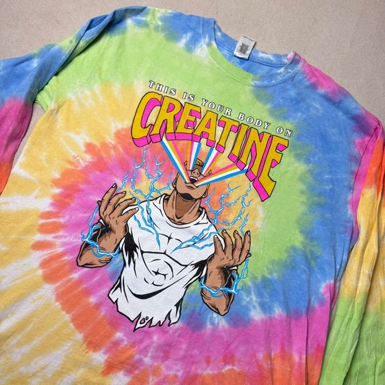 เสื้อยืดแขนยาว Creatine Color Tone Size L รูปที่ 3