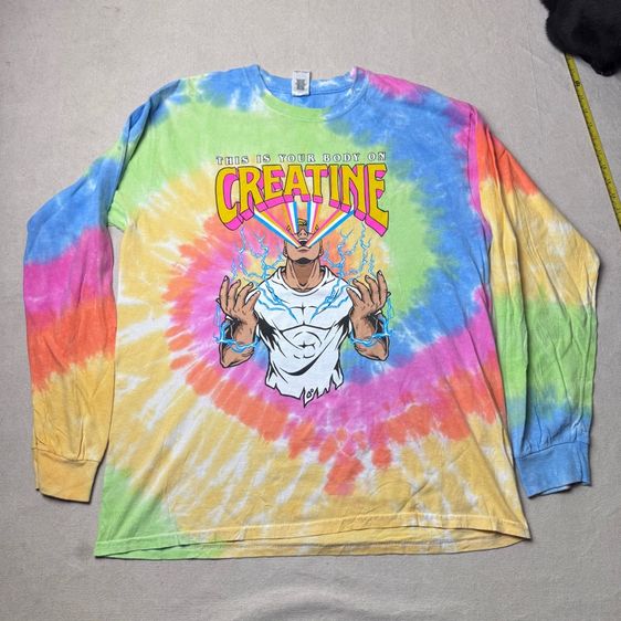 เสื้อยืดแขนยาว Creatine Color Tone Size L