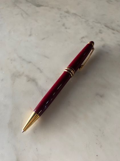 Montblanc Meiterstuck Burgundy ลูกลื่น มือสอง รูปที่ 2