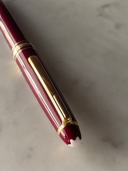 Montblanc Meiterstuck Burgundy ลูกลื่น มือสอง รูปที่ 5