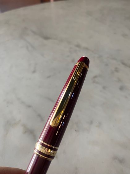 Montblanc Meiterstuck Burgundy ลูกลื่น มือสอง รูปที่ 3