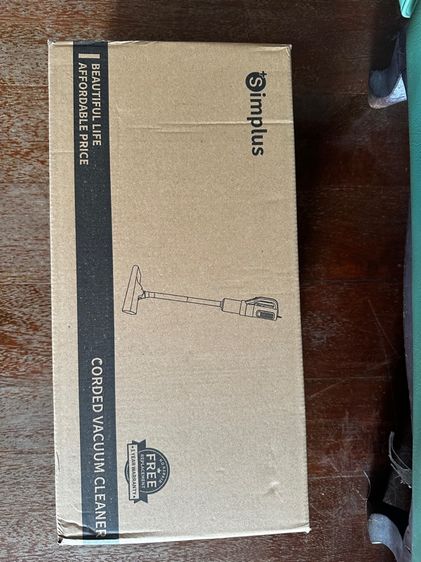 เครื่องดูดฝุ่นแบบมีสาย ยี่ห้อ simplus เป็นของใหม่
