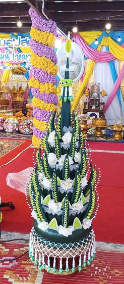 รับทำบายศรีผ้า บายศรีสด สั่งล่วงหน้า รูปที่ 13