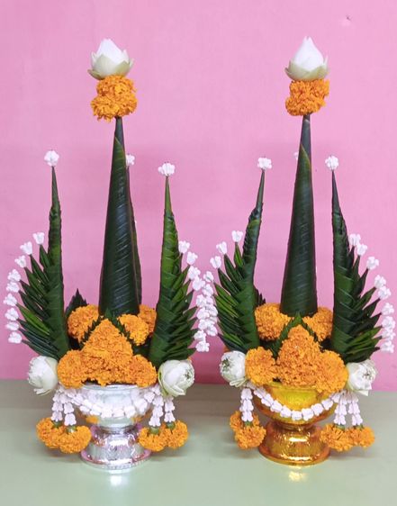 รับทำบายศรีผ้า บายศรีสด สั่งล่วงหน้า รูปที่ 3