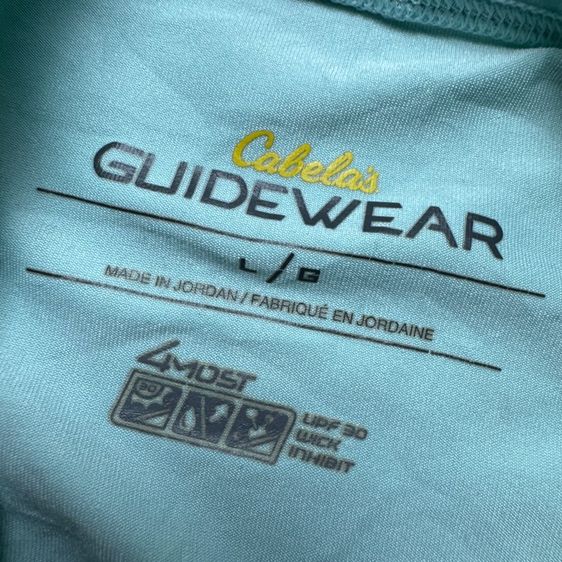 เสื้อยืดแขนยาว Cabela's​ Fishing UPF 30 Size L  รูปที่ 5