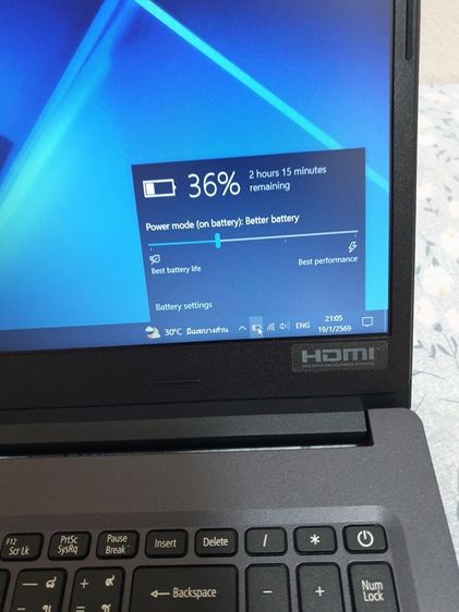 โน๊ตบุุ๊ค ACER Extensa15 สวยใหม่ รูปที่ 12