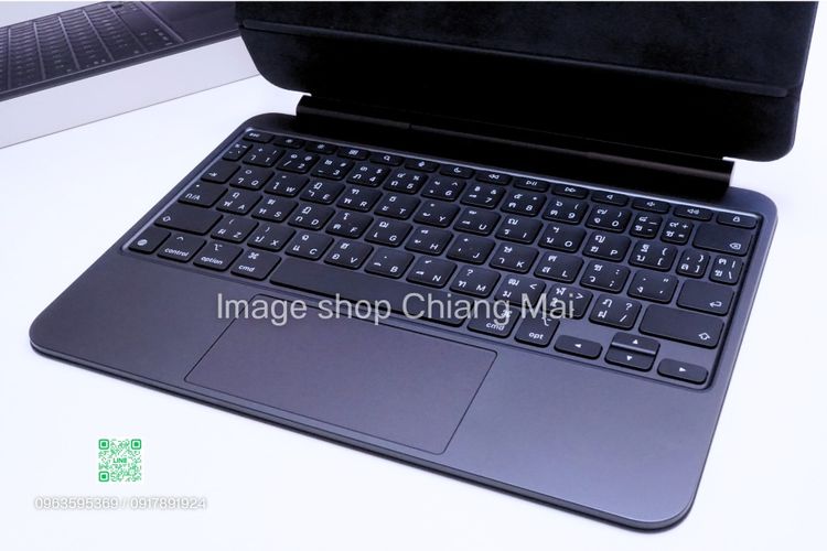 Magic Keyboard สำหรับ iPad Pro 11 นิ้ว M4 ครบกล่อง ประกันถึง  9 มิถุนายน 2569 รูปที่ 2