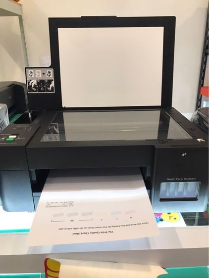 ปริ้นเตอร์Brother DCP-T220 พร้อมใช้งาน สภาพดี  สีออกครบเต็มทุกสี ปริ้น สเเกน ถ่ายเอกสาร ปริ้นสี ปริ้นขาวดำ รูปที่ 4