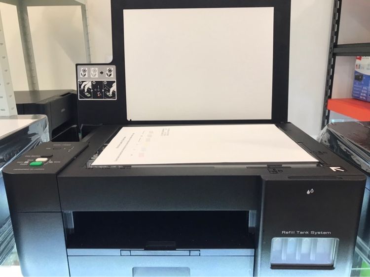 ปริ้นเตอร์Brother DCP-T220 พร้อมใช้งาน สภาพดี  สีออกครบเต็มทุกสี ปริ้น สเเกน ถ่ายเอกสาร ปริ้นสี ปริ้นขาวดำ รูปที่ 3