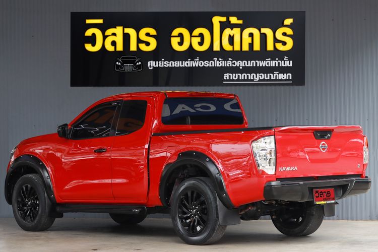 Nissan NP300-NAVARA 2021 2.5 Calibre E Black Edition Pickup ดีเซล ไม่ติดแก๊ส เกียร์ธรรมดา แดง รูปที่ 4