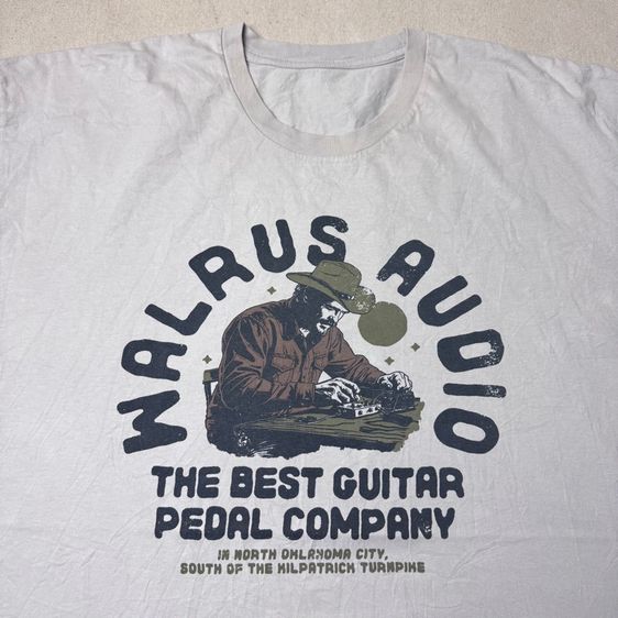 เสื้อยืด Walrus Audio Size XL