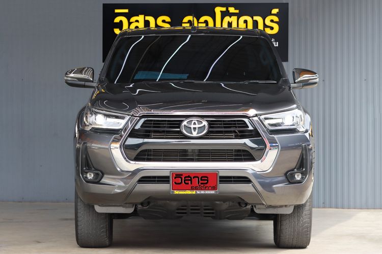 Toyota Hilux Revo 2022 Smart Cab 2.4 Entry Prerunner Pickup ดีเซล ไม่ติดแก๊ส เกียร์ธรรมดา เทา รูปที่ 2