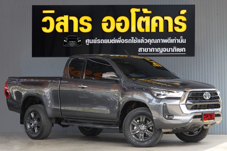 รถ Toyota Hilux Revo Smart Cab 2.4 Entry Prerunner สี เทา