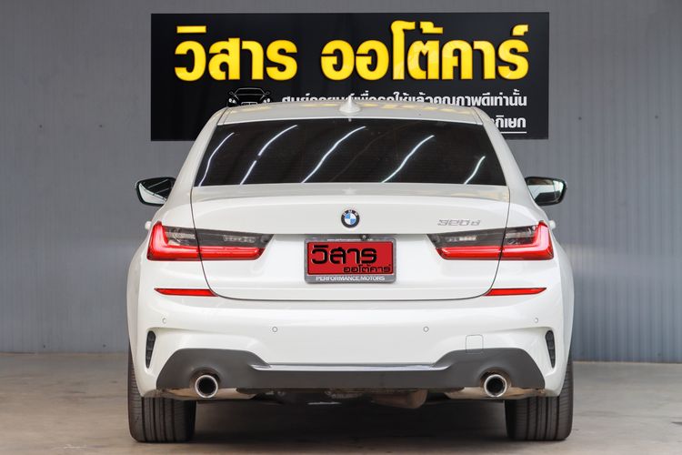 BMW Series 3 2021 320d Sedan ดีเซล ไม่ติดแก๊ส เกียร์อัตโนมัติ ขาว รูปที่ 3