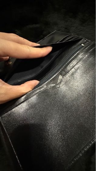 Cartier Leather Black Wallet คาร์เทีย กระเป๋าสตางค์หนัง รูปที่ 7