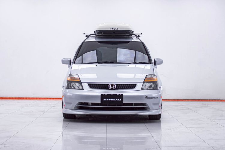 Honda Stream 2003 2.0 S Utility-car เบนซิน ไม่ติดแก๊ส เกียร์อัตโนมัติ เทา รูปที่ 4