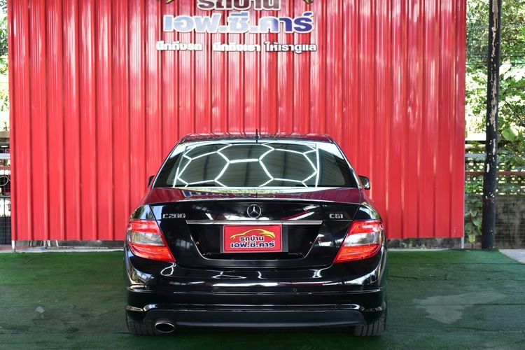 Mercedes-Benz C-Class 2011 C180 AMG Sedan เบนซิน ไม่ติดแก๊ส เกียร์อัตโนมัติ ดำ รูปที่ 4