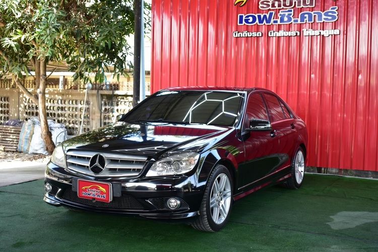รถ Mercedes-Benz C-Class C180 AMG สี ดำ