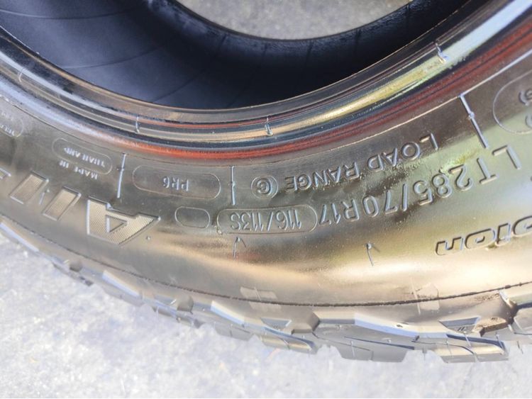ยางกระบะ bf goodrich 285 70 17 ปี 23 Made in Thailand ชุดละ 20,000 บาท รูปที่ 12