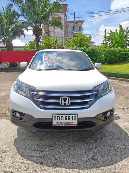 Honda CR-V 2013 2.4 EL 2WD Sedan เบนซิน ไม่ติดแก๊ส เกียร์อัตโนมัติ ขาว รูปที่ 4