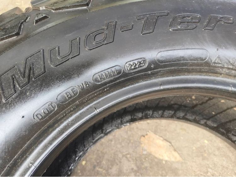 ยาง bf goodrich Mud-Terrain  265 75 16 ปี 23 ชุดละ 14,000 บาทครับ รูปที่ 11