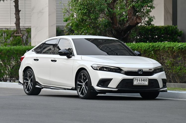 Honda Civic 2022 2.0 eHEV RS Sedan ไฮบริด ไม่ติดแก๊ส เกียร์อัตโนมัติ ขาว รูปที่ 2