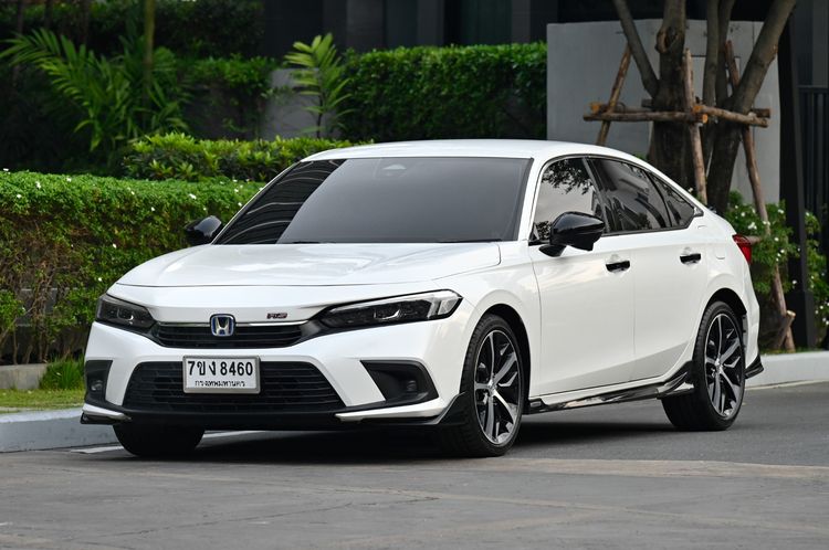 รถ Honda Civic 2.0 eHEV RS สี ขาว