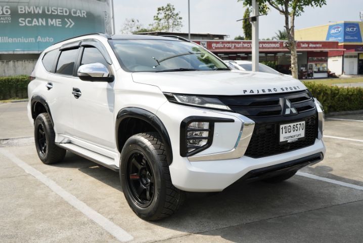Mitsubishi Pajero Sport 2021 2.4  GT Premium Elite Edition  2WD Utility-car ดีเซล ไม่ติดแก๊ส เกียร์อัตโนมัติ ขาว รูปที่ 2