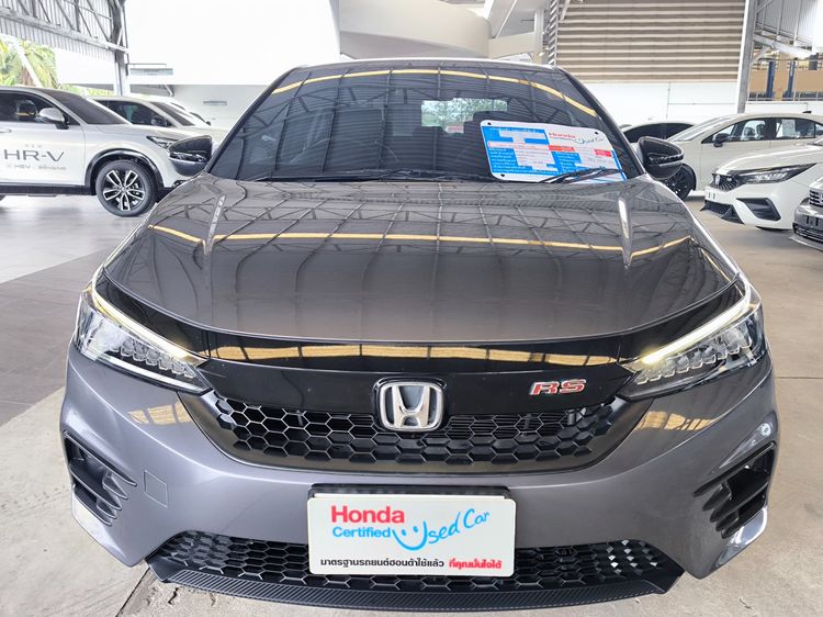 Honda City 2020 1.0 RS Sedan เบนซิน ไม่ติดแก๊ส เกียร์อัตโนมัติ เทา รูปที่ 2