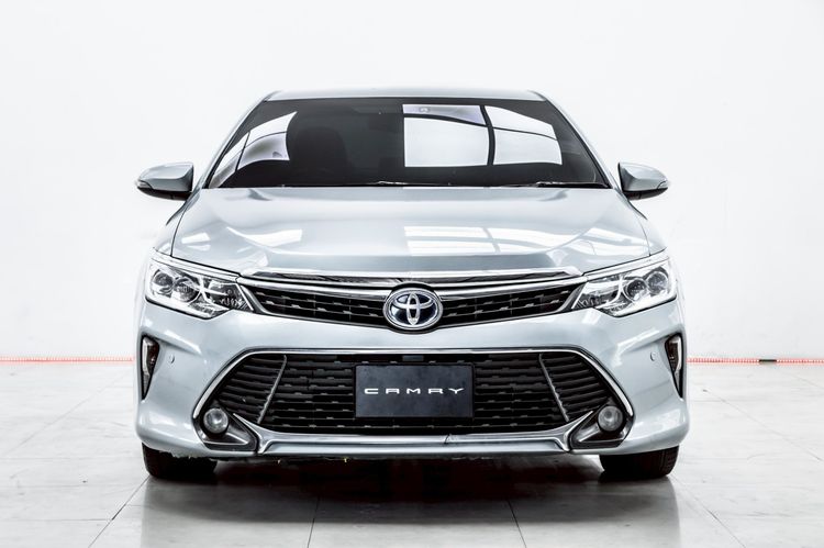 Toyota Camry 2012 2.5 HV Sedan ไฮบริด ไม่ติดแก๊ส เกียร์อัตโนมัติ เทา รูปที่ 4