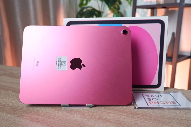iPad Gen10 (2022) Wi-Fi 64GB สี Pink เครื่องสวย ราคาเพียง 8,990.- มีประกันร้าน 60 วัน