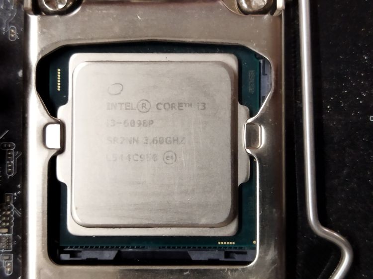 i3-6098p ๑3.60ghz 2c 4t การ์ดจอในตัวhd510 ๑ 350mhz พร้อม ASROCKรุ่น 110m-dvs ซิ้งลม แผ่นปิดหลัง  มีเก็บปลายทาง รูปที่ 2