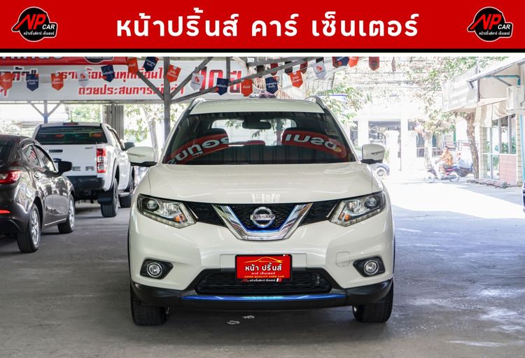 Nissan X-Trail 2018 2.0 V Hybrid 4WD Utility-car ไฮบริด ไม่ติดแก๊ส เกียร์อัตโนมัติ ขาว รูปที่ 2