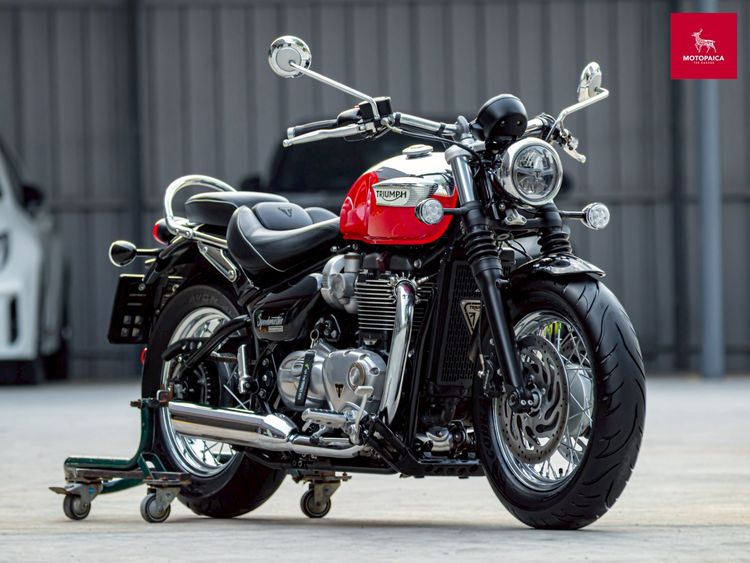 Bonneville Triumph SpeedMaster1200 Chrome Edition ปี2023 มือเดียว วิ่ง1500Km