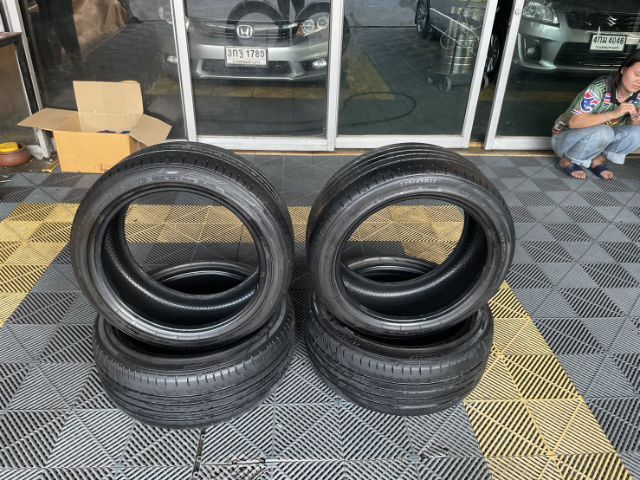 ขายยางมิชลิน 225 45 17 ติด toyota altis ยังไม่ช้ำไม่บวม ยางปี 22 ใช้งานมา รูปที่ 12