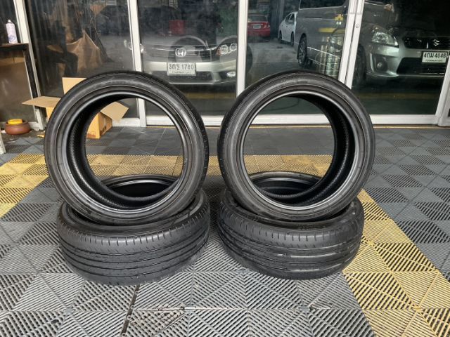 ขายยางมิชลิน 225 45 17 ติด toyota altis ยังไม่ช้ำไม่บวม ยางปี 22 ใช้งานมา รูปที่ 3