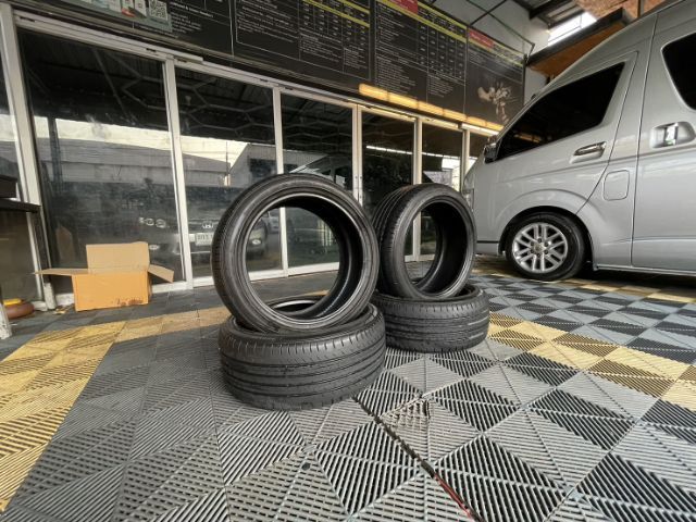 ขายยางมิชลิน 225 45 17 ติด toyota altis ยังไม่ช้ำไม่บวม ยางปี 22 ใช้งานมา รูปที่ 15