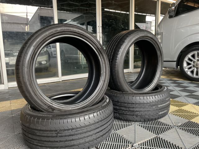 ขายยางมิชลิน 225 45 17 ติด toyota altis ยังไม่ช้ำไม่บวม ยางปี 22 ใช้งานมา รูปที่ 13