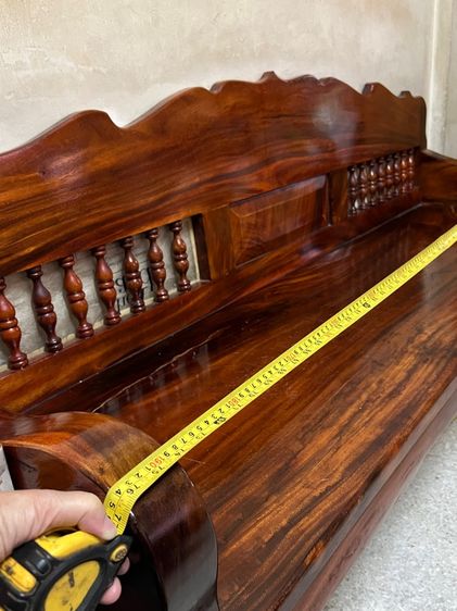 เฟอร์นิเจอร์โซฟาไม้ ยาว มีพนักพิง รูปที่ 3