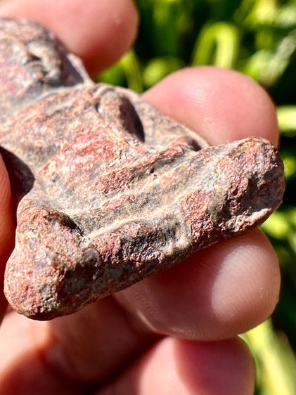 พระร่วงนั่งเทริดขนนก​ กรุวัดพระศรี​รัตน​มหาธาตุ​ลพบุรี​ เนื้อตะกั่วสนิมแดง รูปที่ 7