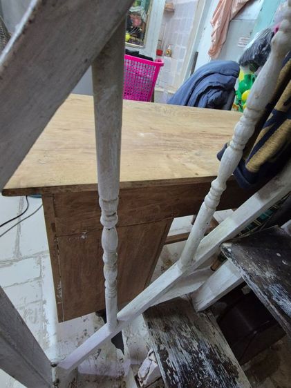 โต๊ะไม้สักทำงาน รูปที่ 3