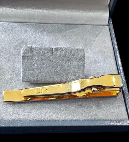 Tie Clip dunhill with box Gold Plated Made in Germany รูปที่ 2