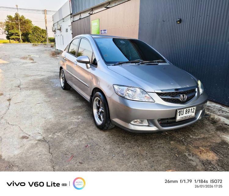 Honda City 2007 1.5 ZX SV VTEC Sedan เบนซิน เกียร์อัตโนมัติ เทา รูปที่ 2