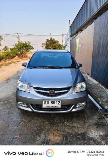 รถ Honda City 1.5 ZX SV VTEC สี เทา