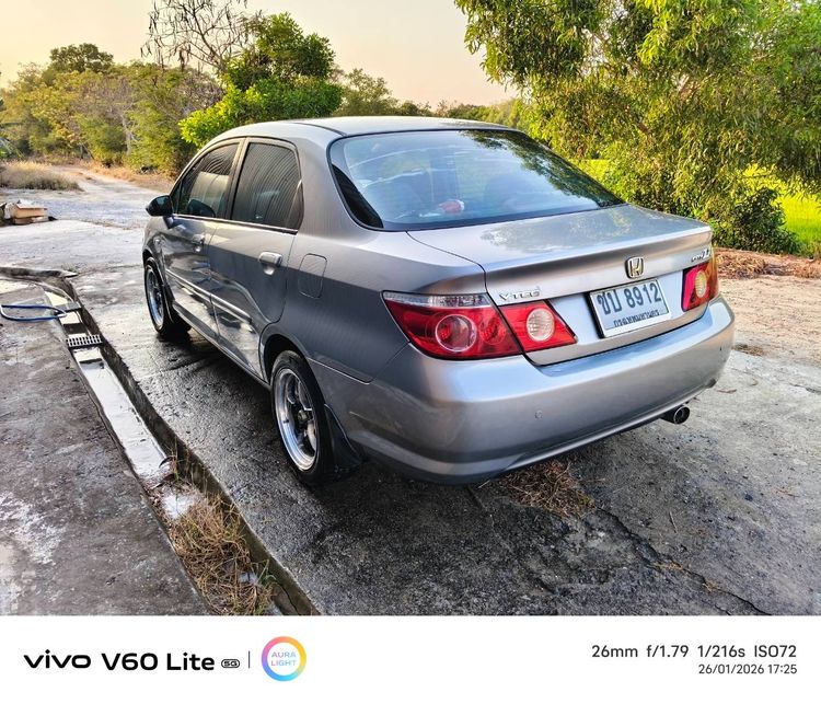 Honda City 2007 1.5 ZX SV VTEC Sedan เบนซิน เกียร์อัตโนมัติ เทา รูปที่ 3