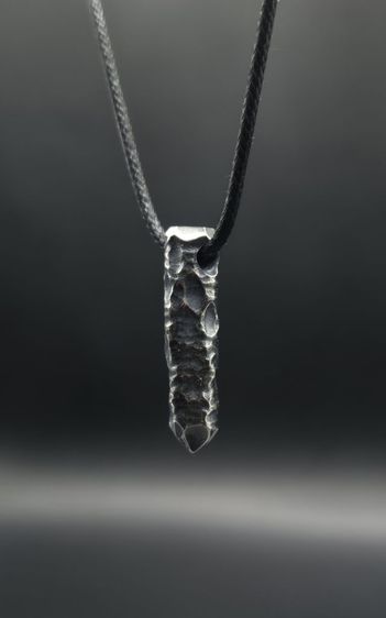 silver pendant, จี้เงินแท่ง