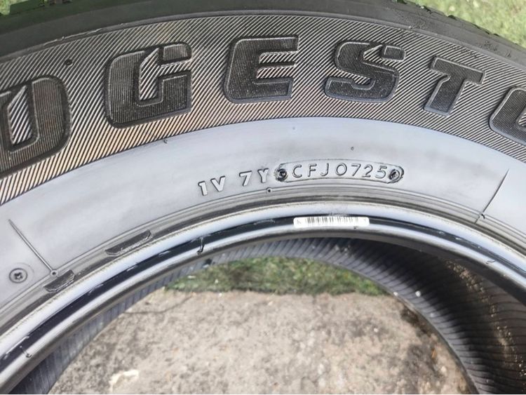 ยาง น้องป้ายแดง Bridgestone HT 265 65 17 ปี 25 ชุดละ 11,500บาทครับ รูปที่ 8